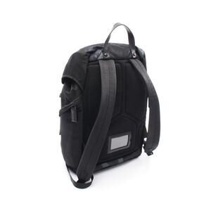 Prada Saffiano backpack Navy black Blue nylon leather